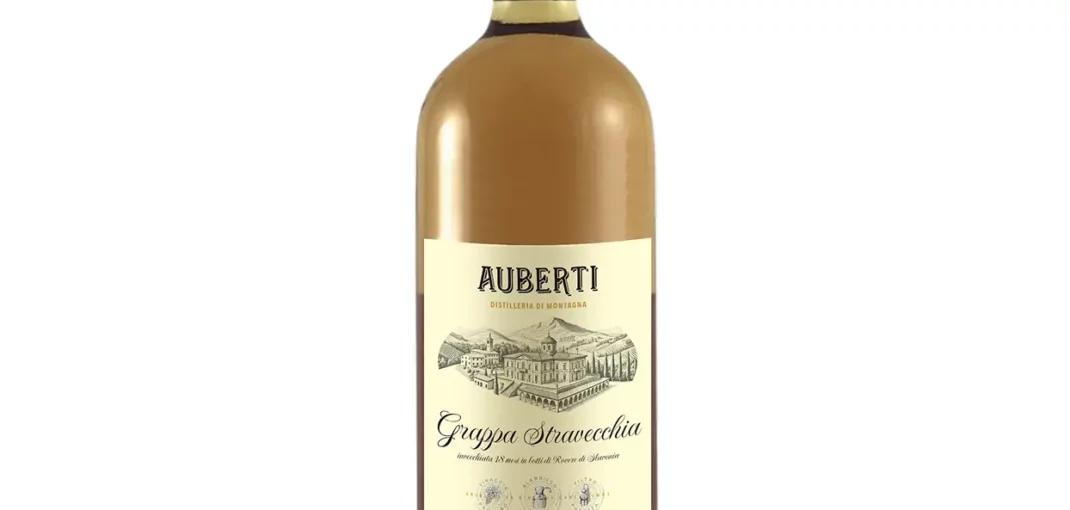 Bottle of Auberti Grappa Stravecchia