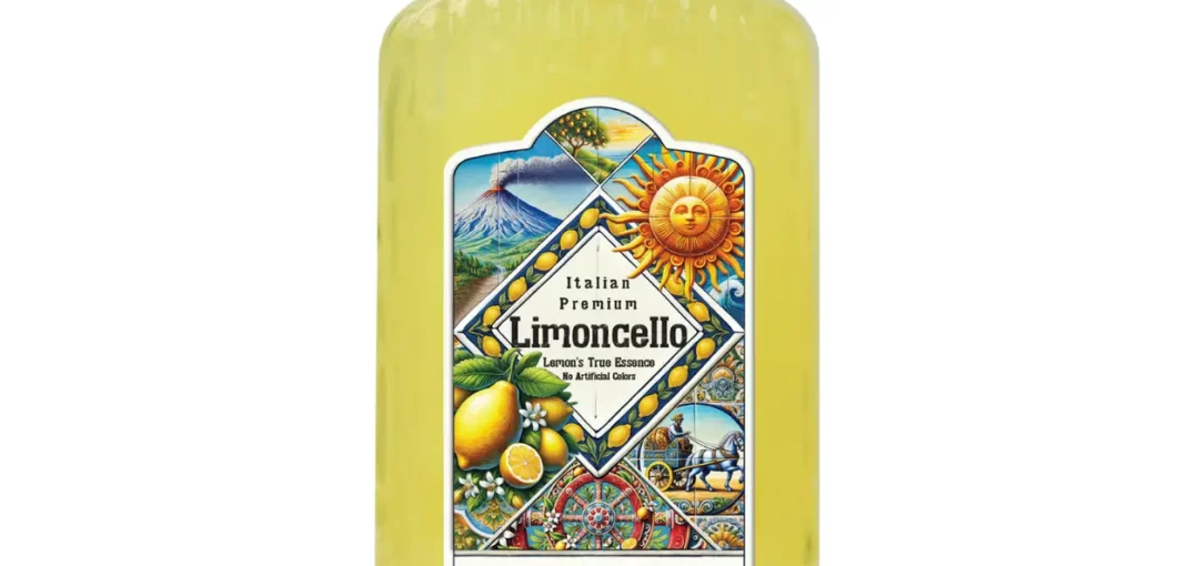 Bottle of Auberti Premium Limoncello