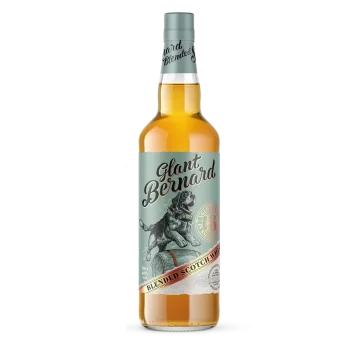 Bottle of Glant Bernard Scotch Whiskey