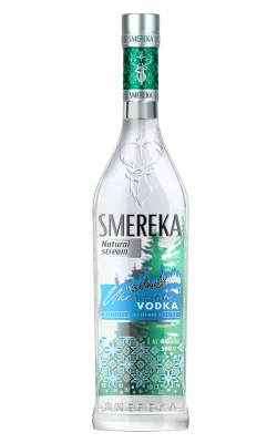 Bottle of Smereka Natural Stream VodkaBottle of Smereka Natural Stream Vodka