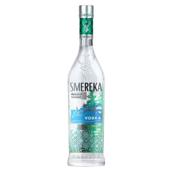 Bottle of Smereka Natural Stream VodkaBottle of Smereka Natural Stream Vodka